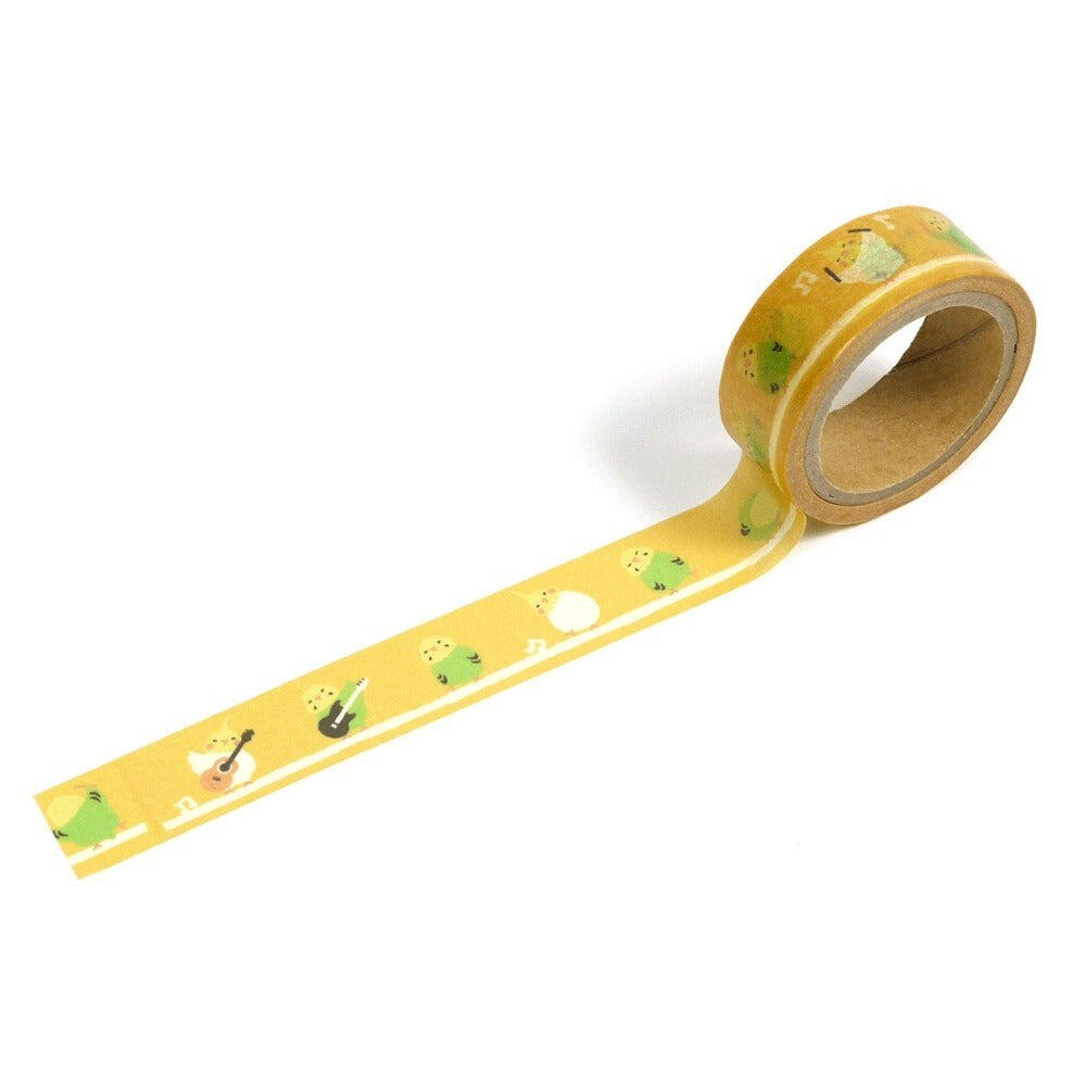 Musical Parrots Washi Tape