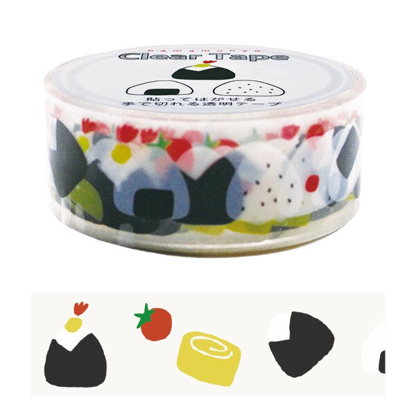 Omusubi Narabe Clear Tape