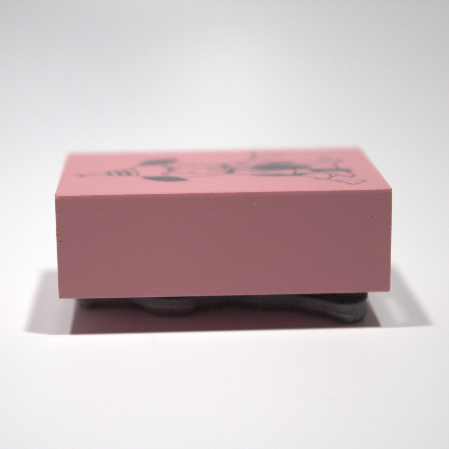 Party Dog Rubber Stamp