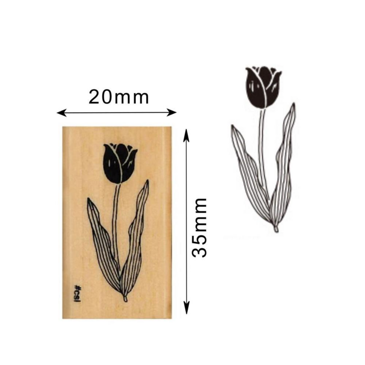 KODOMO NO KAO / N I LOVE STAMP — Stamp:Tulip