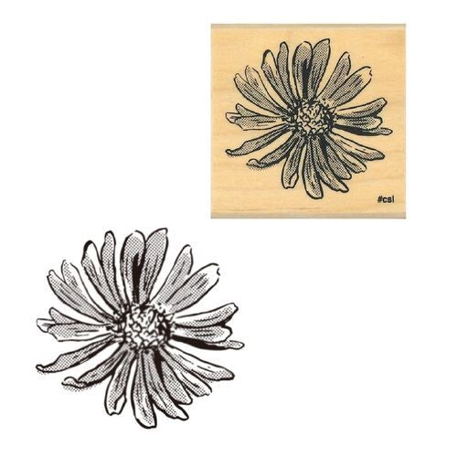 Kodomo no Kao Daisy Rubber Stamp