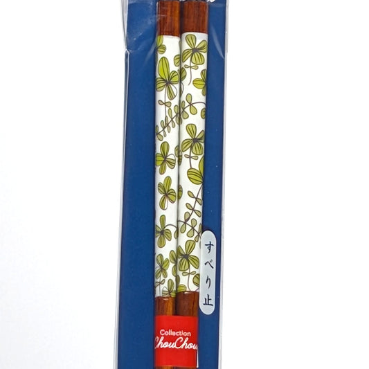 Wakasa Nuri Chopsticks – Clover Pattern | Dishwasher Safe