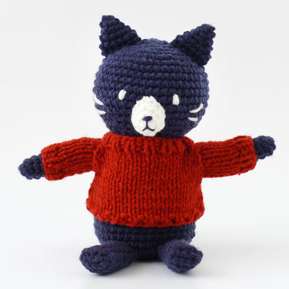 Cozy Cat Amigurumi Kit – Crochet & Knit