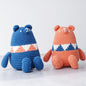 Sitting Bear Amigurumi Crochet Kit – Pair