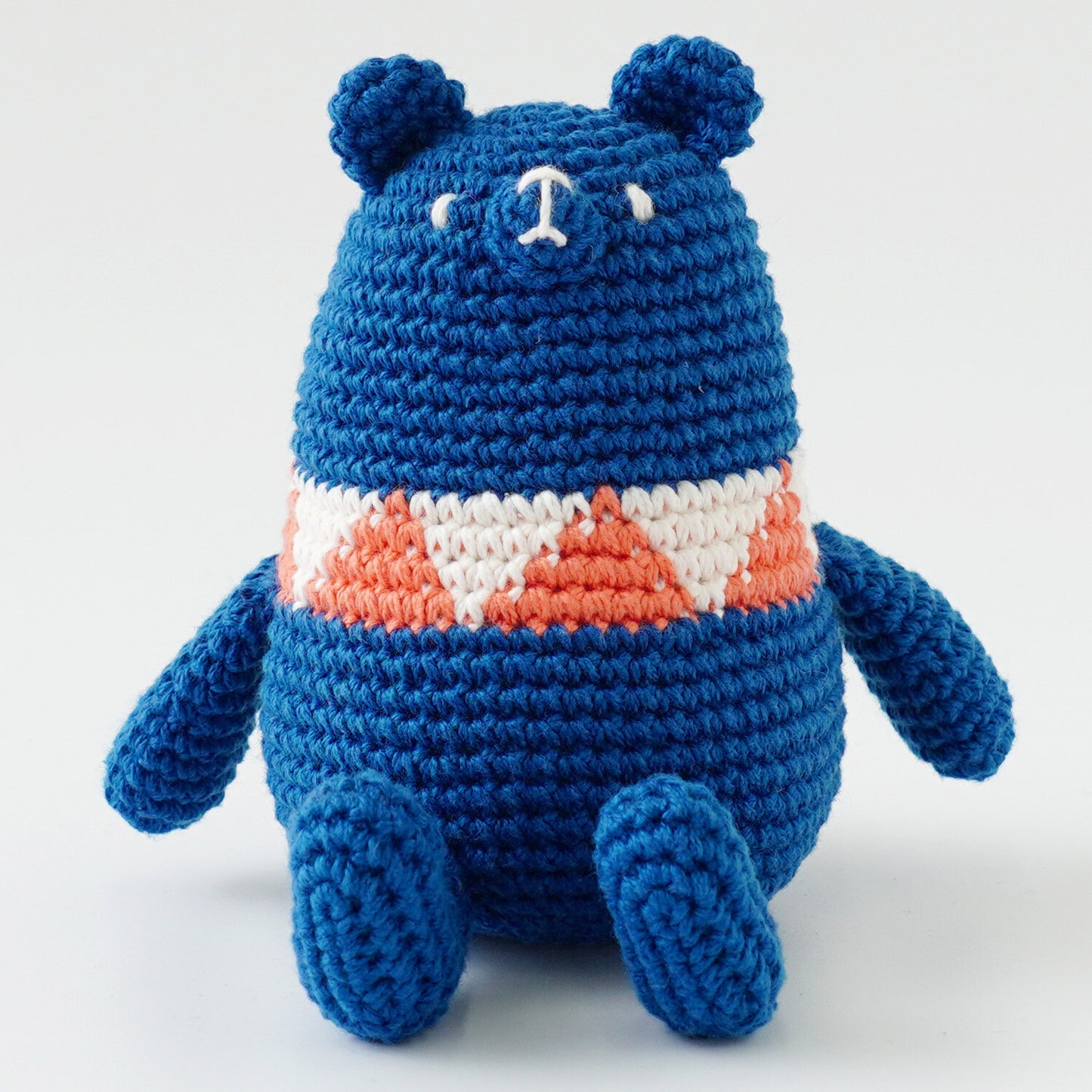 Sitting Bear Amigurumi Crochet Kit – Pair