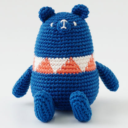 Sitting Bear Amigurumi Crochet Kit – Pair