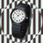 Casio MQ-24 Analog Watch – Black Case, White Dial