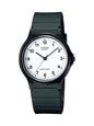 Casio MQ-24 Analog Watch – Black Case, White Dial