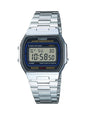 Casio A164WA Analog Watch – Silver