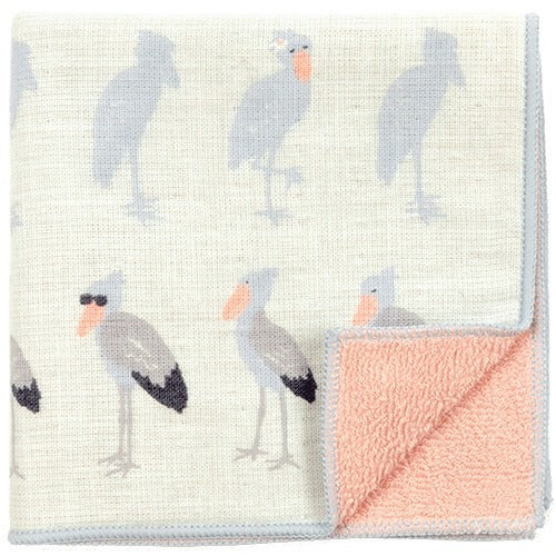 Shoebill Towel Handkerchief