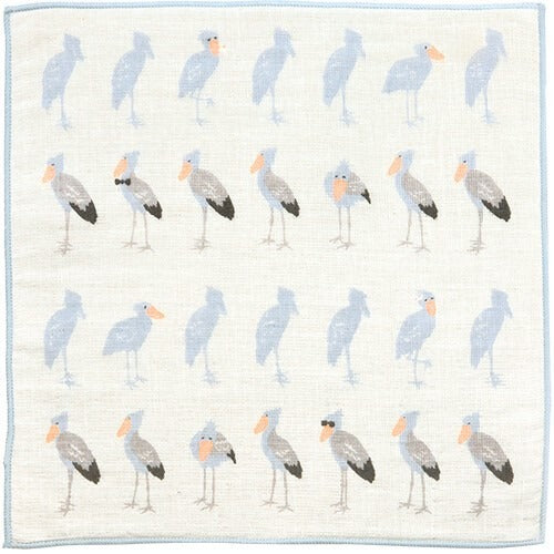 Shoebill Towel Handkerchief