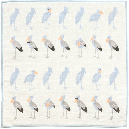 Shoebill Towel Handkerchief