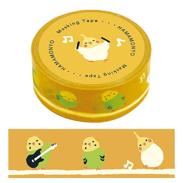 Musical Parrots Washi Tape
