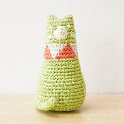 Sitting Cat Pair Amigurumi Crochet Kit