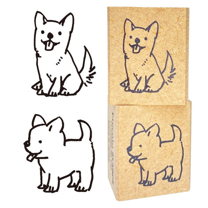 Dog Rubber Stamp