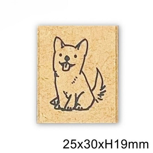 Kodomo no Kao Dog Rubber Stamps