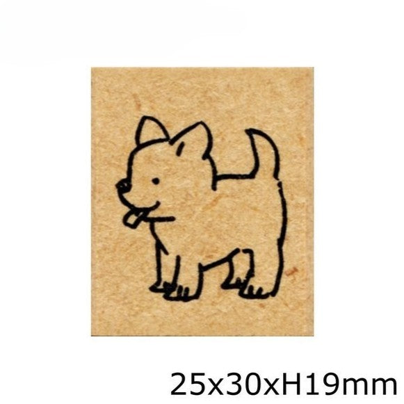 Dog Rubber Stamp