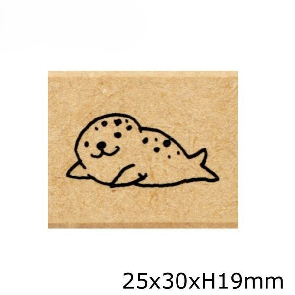 Spotted Seal Rubber Stamp