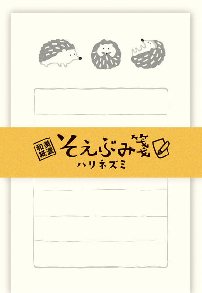 Mini Letter Set with Animal Designs – Japanese Paper Stationery