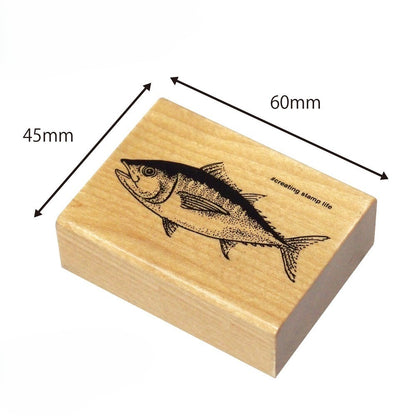 Tuna Rubber Stamp