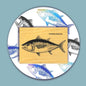 Tuna Rubber Stamp