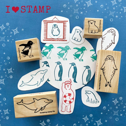 Penguin Rubber Stamp Collection
