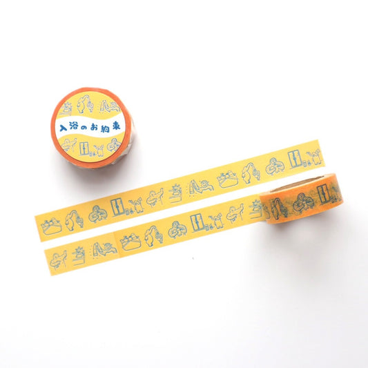 Washi Tape – Bathing (Gokuraku Sento Meguri Series)