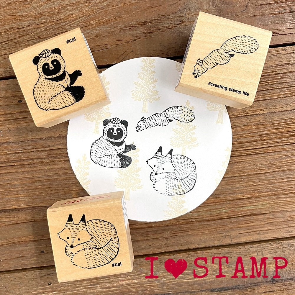 Animal Rubber Stamps - Ezo Critters Collection