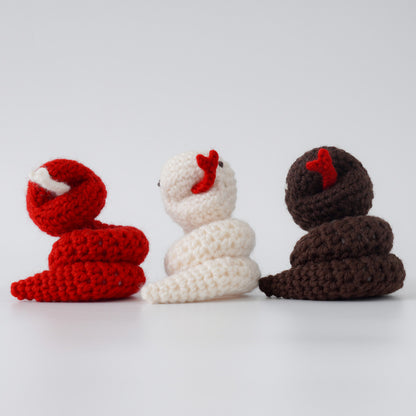 Zodiac Snake Trio Amigurumi Kit – Crochet