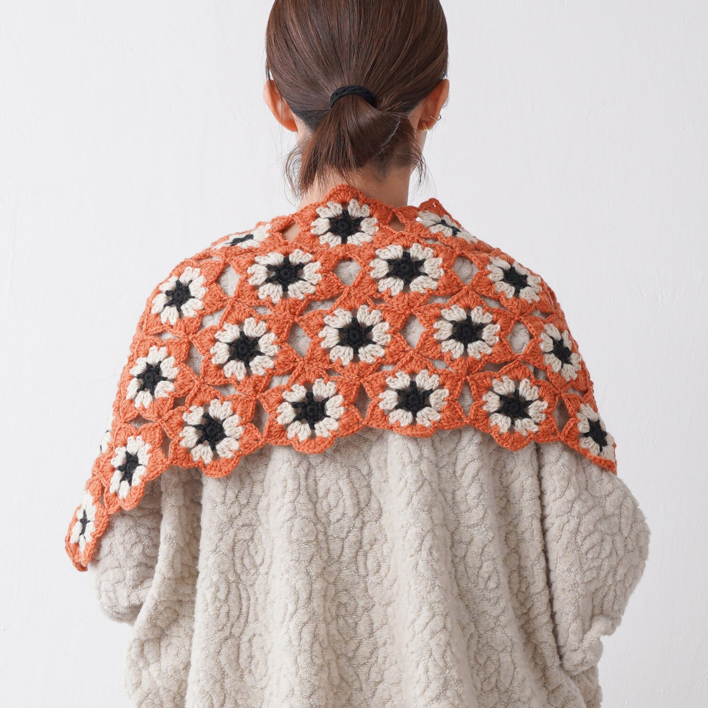 Patterned Shawl Crochet Kit