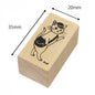 Kodomo no Kao Mail Cat Rubber Stamp