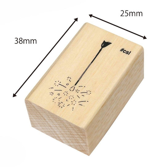 Kodomo no Kao Summer Sparkler Rubber Stamp