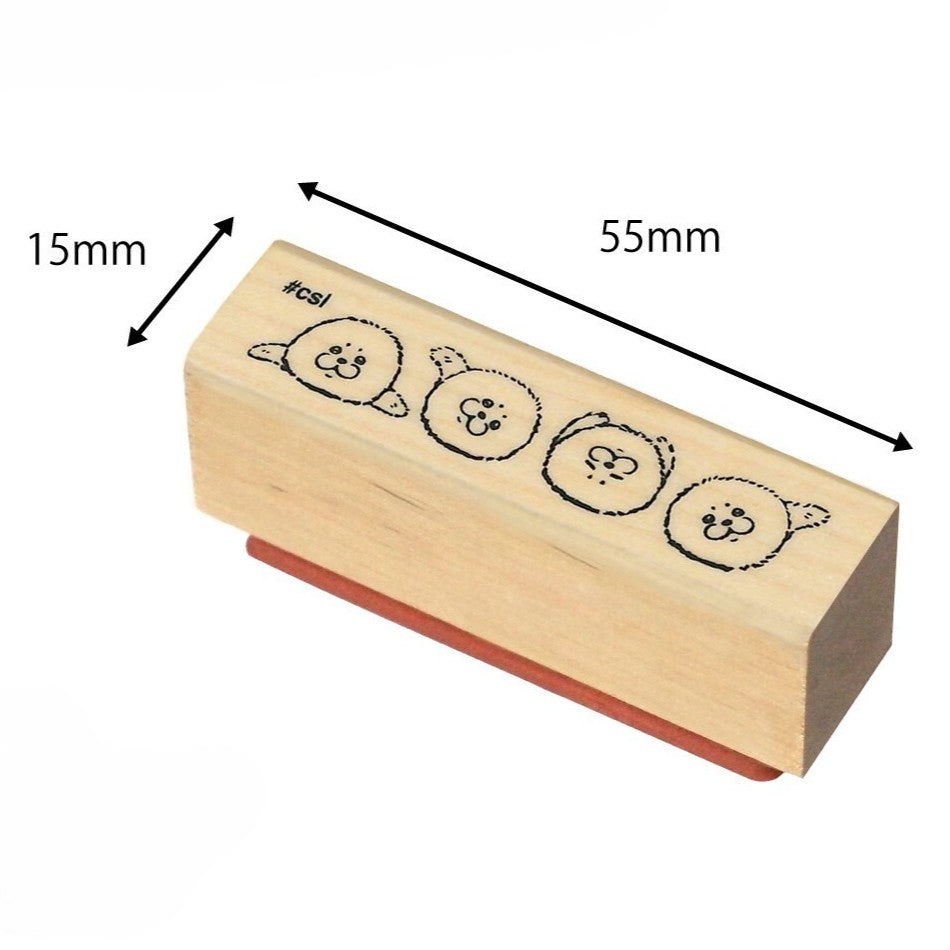 Kodomo no Kao Rolling Seal Rubber Stamp