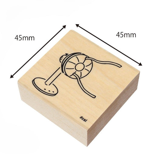 Kodomo no Kao Fan Rubber Stamp