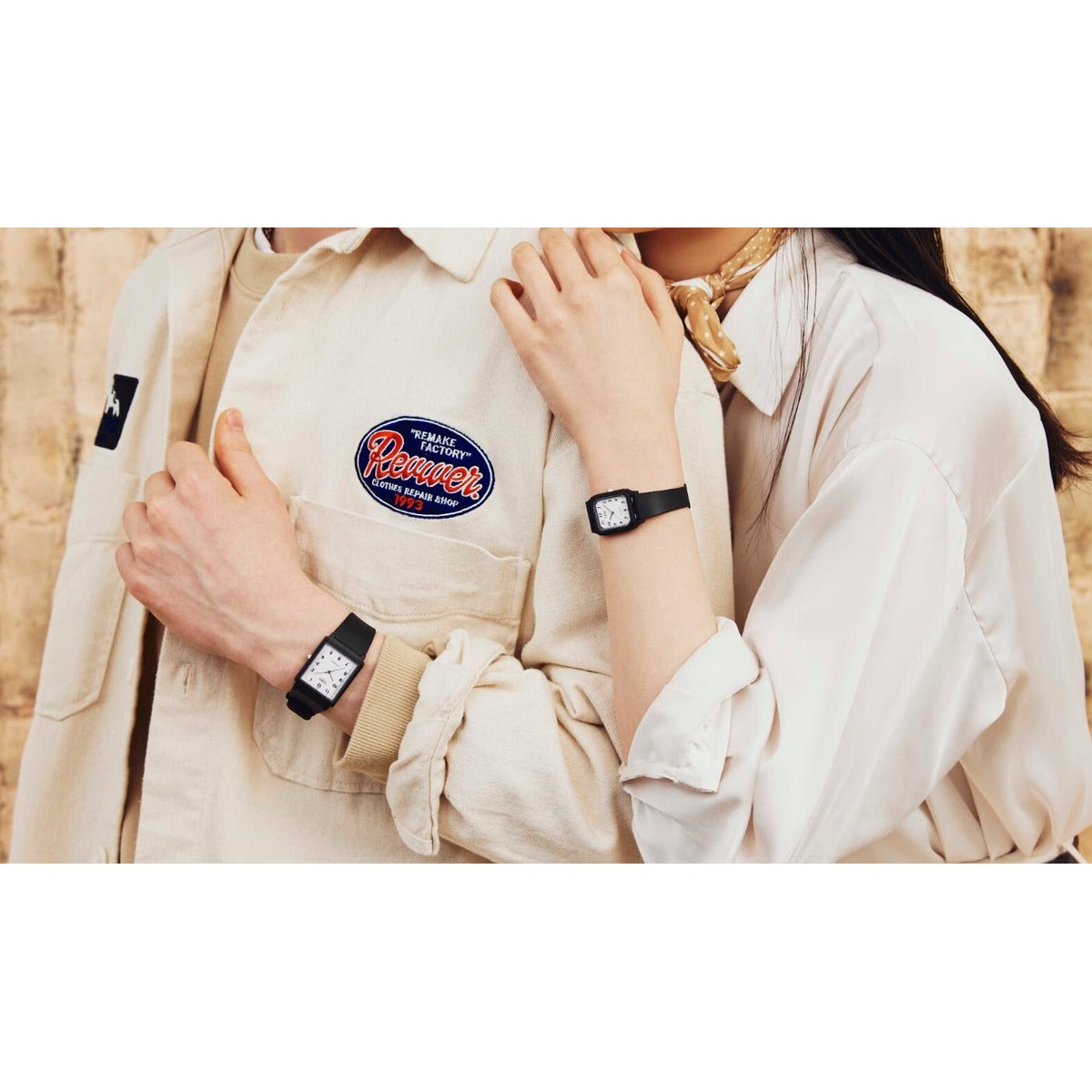 Casio MQ-27 Analog Watch – Black & White