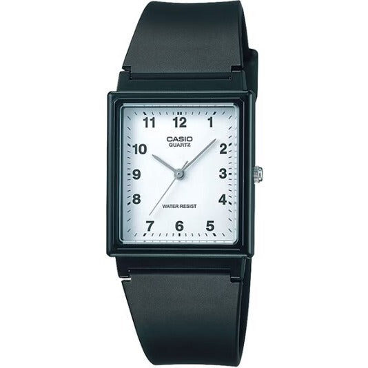 Casio MQ-27 Analog Watch – Black & White