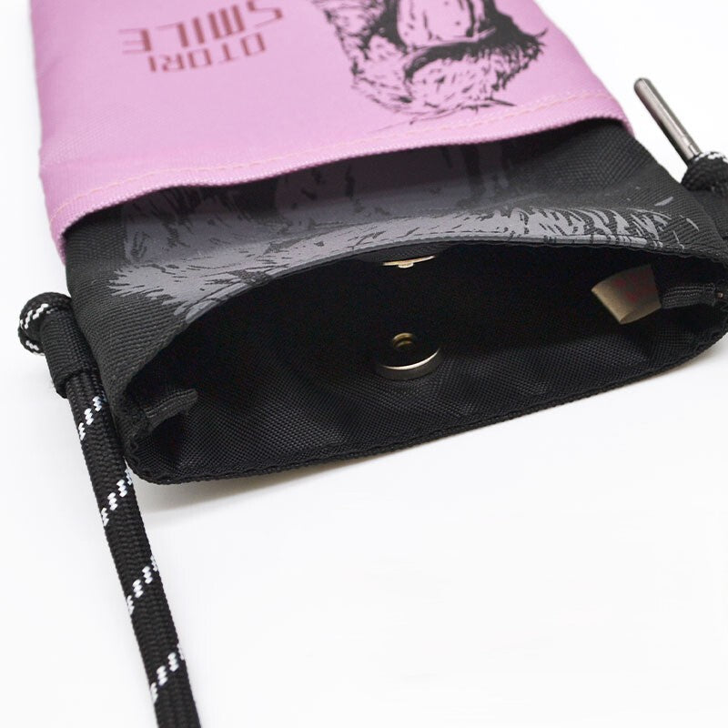 Shoebill Crossbody Phone Pouch – Purple