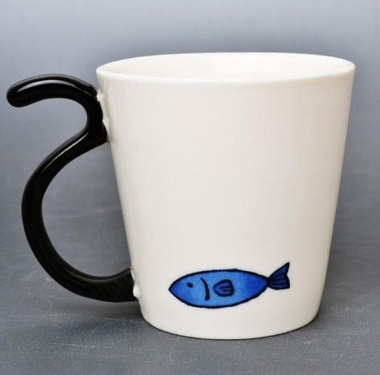 Neko Brothers Ceramic Mug – Cat Character Collection