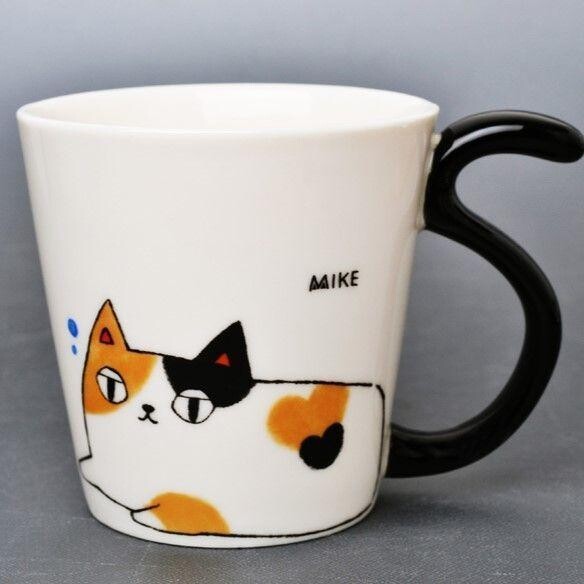 Neko Brothers Ceramic Mug – Cat Character Collection