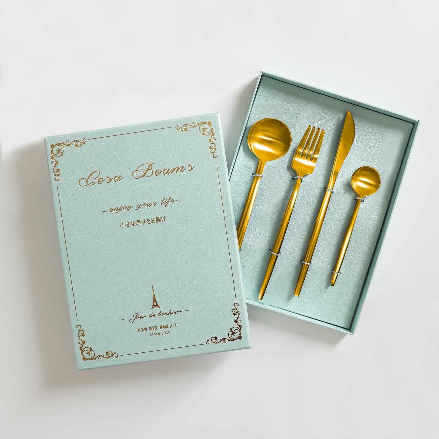 Dishwasher Safe Cutlery Gift Set for Two