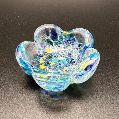 Edo Glass Chopstick Rest - 4-Piece Japanese Glass Set