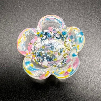 Edo Glass Chopstick Rest - 4-Piece Japanese Glass Set