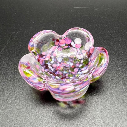 Edo Glass Chopstick Rest - 4-Piece Japanese Glass Set