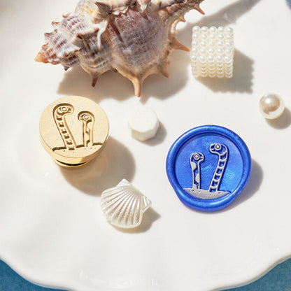 Conger Eels Wax Seal Stamp Head