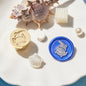 Smiling Axolotl Wax Seal Stamp Head