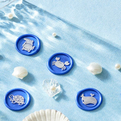 Smiling Crab Wax Seal Stamp Head