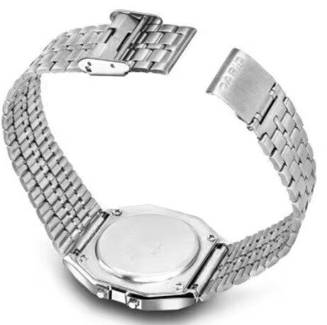 Casio A-159WA Analog Watch – Silver, Made in Japan