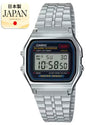 Casio A-159WA Analog Watch – Silver, Made in Japan