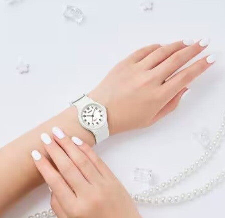 Casio LQ-24B Analog Watch – White Dial