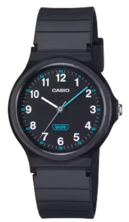Casio LQ-24B Analog Watch – Black Dial